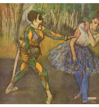 Harlequin And Colombina