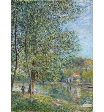 Morning Near The Loing; Matin Pres Du Loing 1879