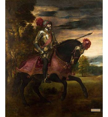 Equestrian Portrait Of Charles V
