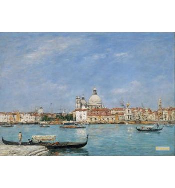 Venice Santa Maria Della Salute From San Giorgio