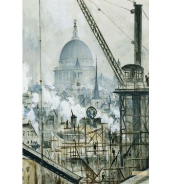 St Pauls From The Telegraph Building Fleet Street