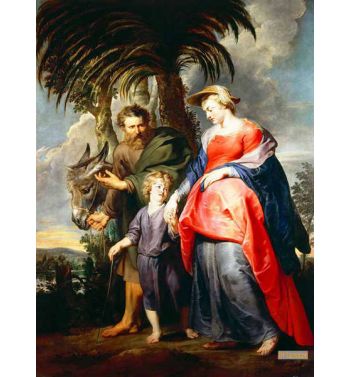 Return Of The Holy Family From Egypt