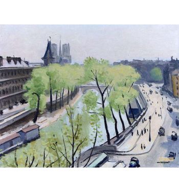 Quai Des Grands Augustins, Spring