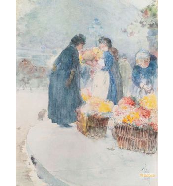 The Flower Seller 1888