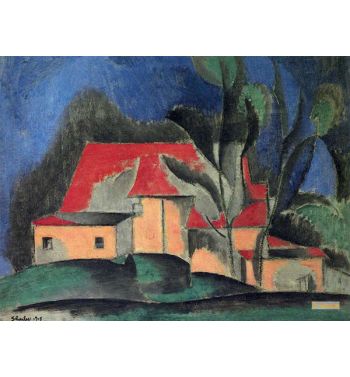 House With Trees