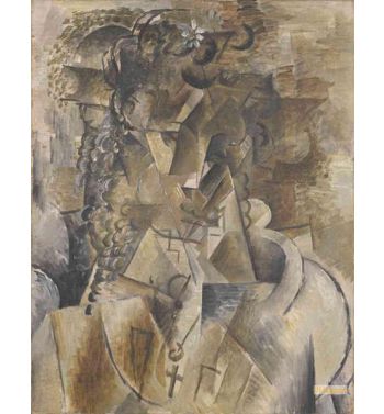 Girl With A Cross