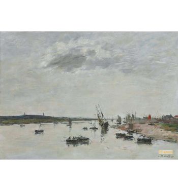 Etaples The Canche 1891