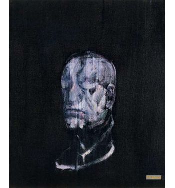Study for Portrait III after the Life Mask of William Blake