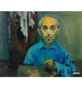 Self Portrait in the Studio