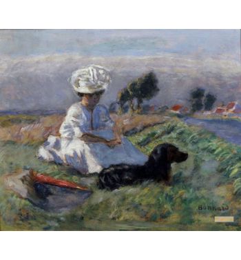 Woman With Dog 2