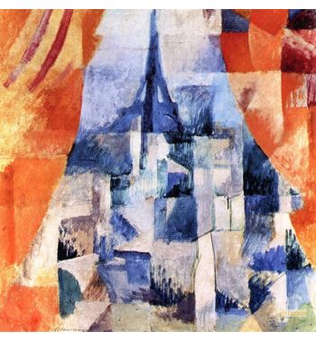 Window With Orange Curtains, 1912