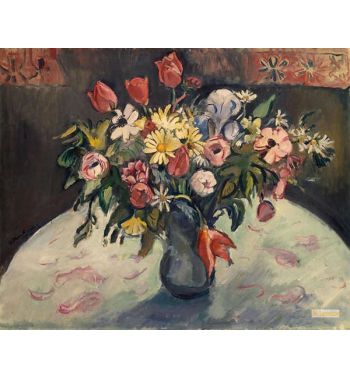 Flowers, Tulips And Daisies
