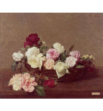 A Basket Of Roses, 1890