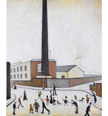 Mill Scene With Figures