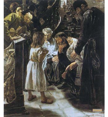 Twelve Year Old Jesus In The Temple