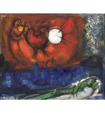 Study For The Night Of Vence, 1952