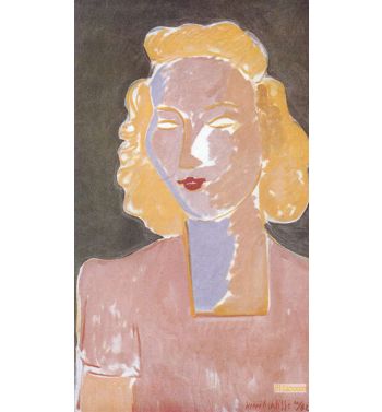 Young Girl In Rose
