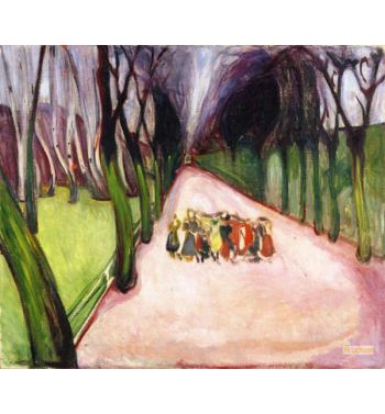 Children On The Street, 1906