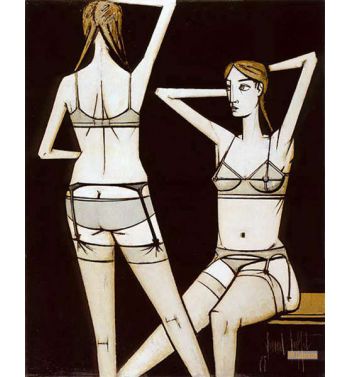 Femmes Déshabillées, Deux Femmes