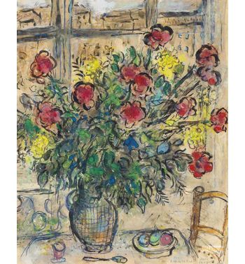 The Bouquet In Front Of The Window, 1966
