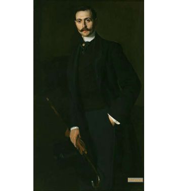 Portrait Of Aureliano De Beruete And Moret