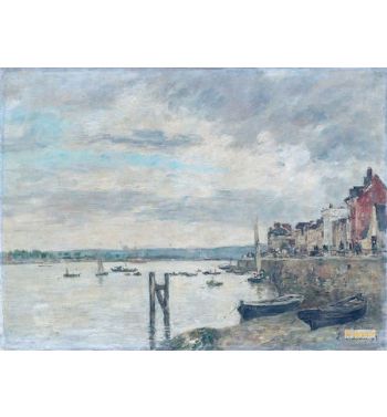 The Seine At Quillebeuf 1893