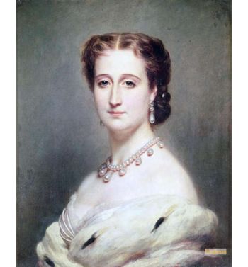 Portrait Of The Empress Eugenie 1826 1920