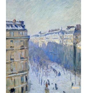Boulevard Haussmann Snow Effect, Flers