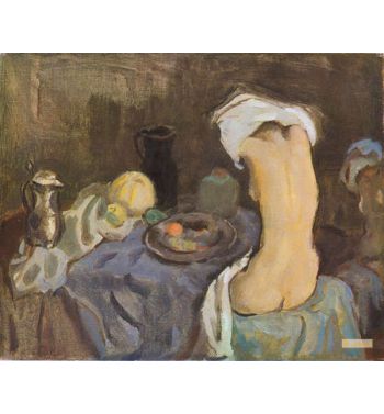 Still Life With Sitting Nude, Study, 1934