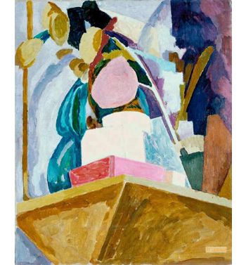 Still Life On Corner Of A Mantelpiece
