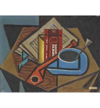 Tobacco Saint Claude And Pipe
