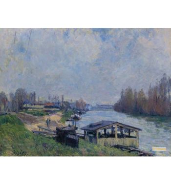 The Laundry At Billancourt 1879