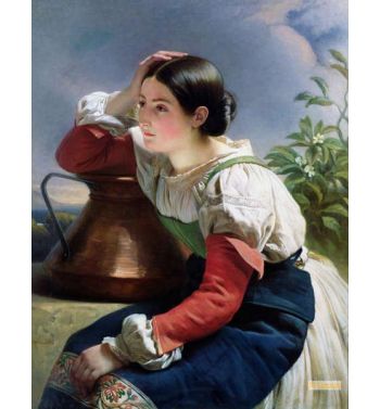 Young Italian At The Well c1833 34
