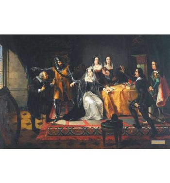 Mary Queen Of Scots And Entourage 1846