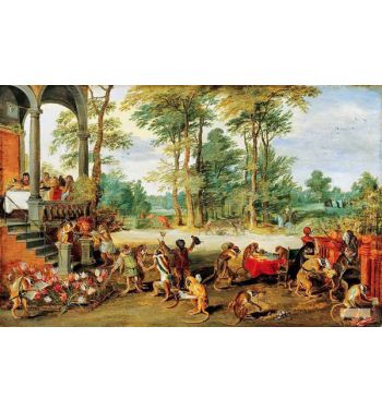 Persiflage Of The Tulipmania 1640S