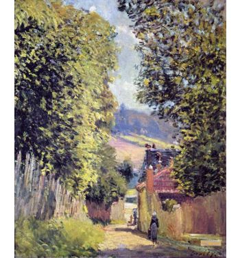 A Road In Louveciennes 1883