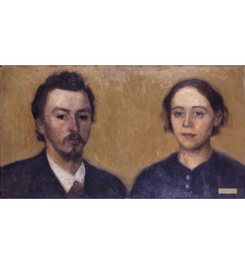 Double Portrait Of The Artist And His Wife 1892
