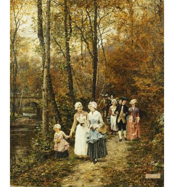 The Afternoon Stroll 1879