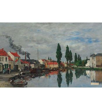Bruxelles Le Canal De Louvain