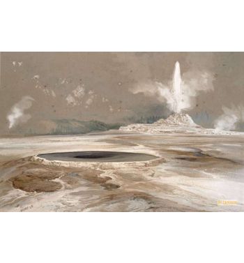 Morning Glory Pool, 1873
