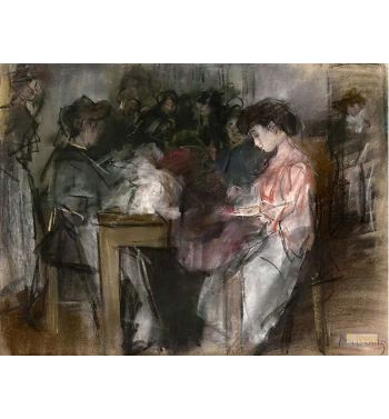 Sewing Studio Of Fashion House Paquin Paris