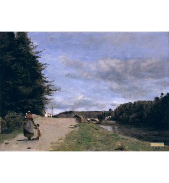 Landscape With Mother And Children