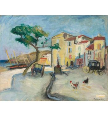 Port Corner In Cassis, 1903