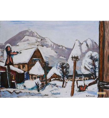 Snow Landscape Garmisch