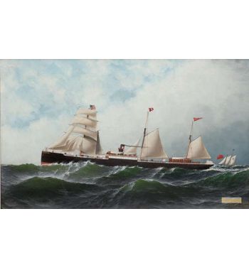 Auxiliary Steamship Somerset, 1877