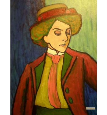 Portrait Of Woman In Hat