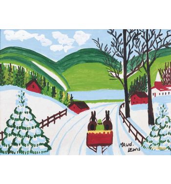 Sleigh Ride In Winter
