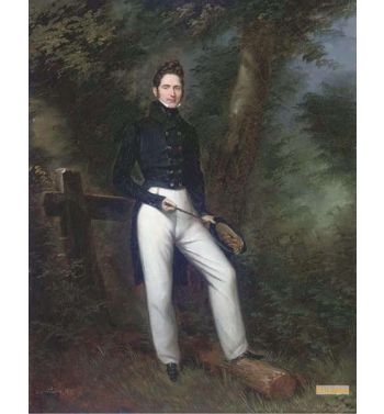 A Gentleman At A Forest Stile 1839