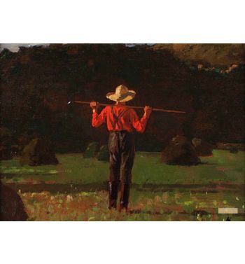 Farmer With A Pitchfork