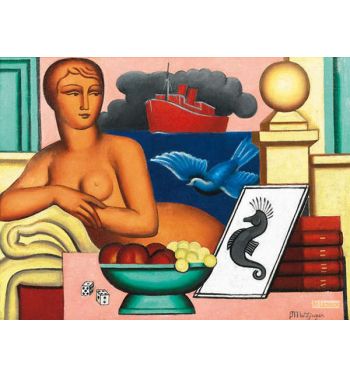 Woman At The Hippocampus, 1927